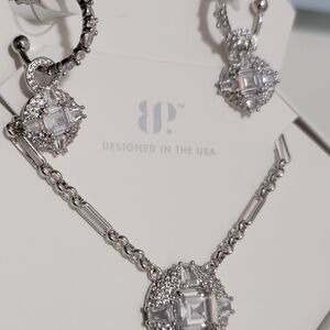 Bomb Party Necklace And Earring Set